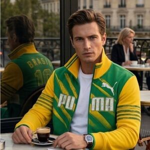 Awesome Puma Brazil NEYMAR PELE Champions Jacket SOLD OUT!!
